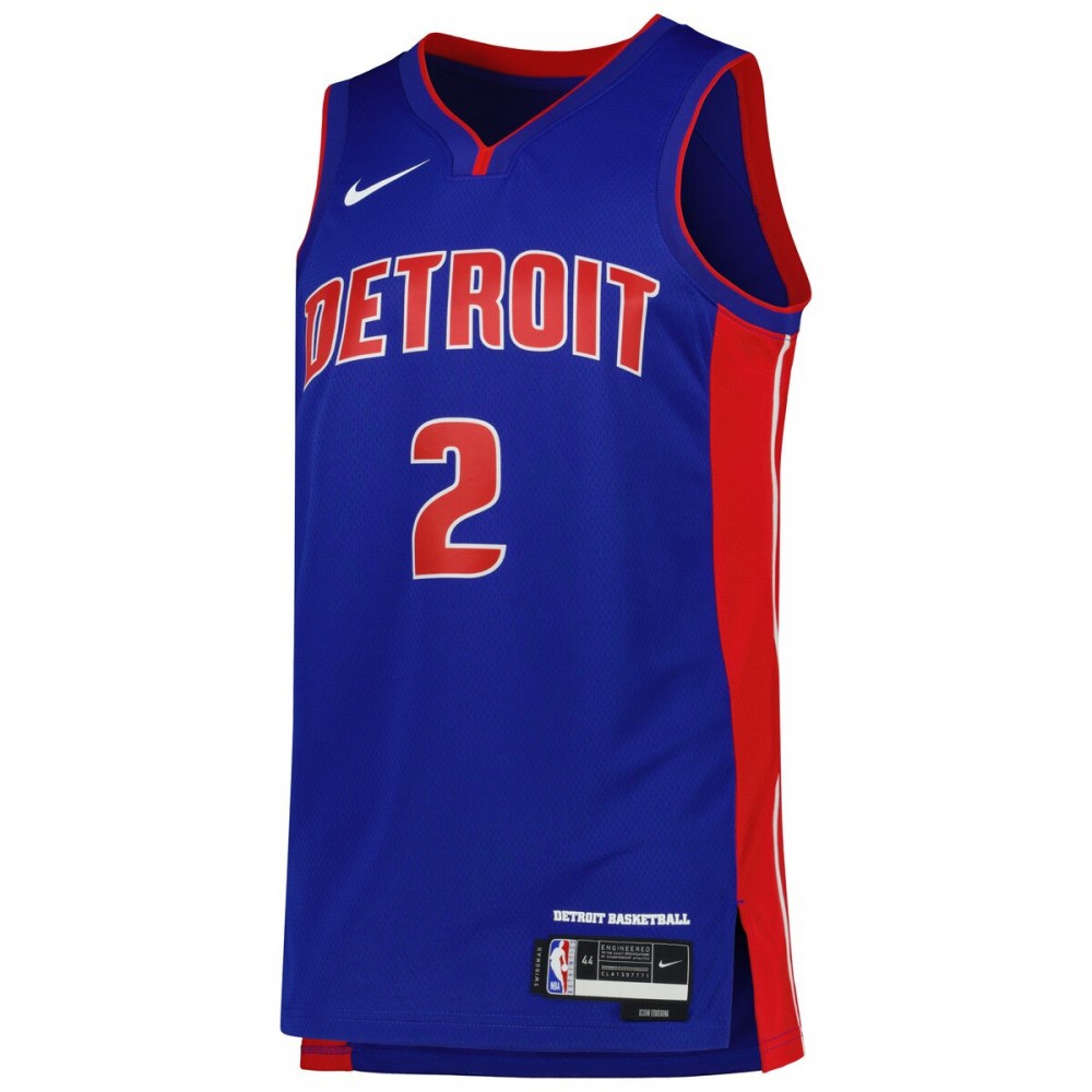 Cade Cunningham Detroit Pistons Unisex 2022/23 Swingman Jersey - Icon Edition - Blue-Pro Kit Vault | Brand New 26/27 Sports Jerseys
